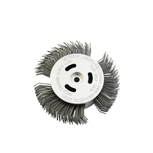 Détartreur pneumatique à <span class=keywords><strong>aiguilles</strong></span>, décapage de rouille de navires, roue à support en aluminium de 23 mm, brosse métallique pour décapage de peinture, ponçage de rugosité - Product Image 5