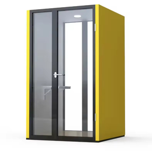 Cabinas Privadas Insonorizadas con Estructura de Acero para Interiores, Casas Prefabricadas, Oficinas y Talleres Portátiles - Product Image 1
