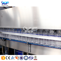 Hoog-efficiënte automatische 500ml-2L bier- en wijnflesvulfles-, dop- en etiketteermachine