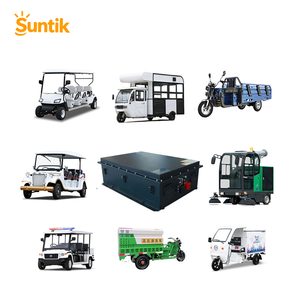 Batterie au lithium-ion LiFePO4 Suntik pour véhicules électriques, chariots élévateurs et voiturettes de golf - 48V-144V 10-30kW 3000 cycles -20C~60C - Product Image 2
