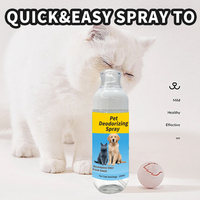 Spray désodorisant et parfumant personnalisé 150 ml en plastique pour animaux de compagnie, soin naturel et hygiène, pour le nettoyage et le bain des animaux