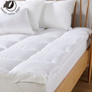Colchón de algodón blanco <span class=keywords><strong>Topper</strong></span> de tela de microfibra colchón <span class=keywords><strong>Topper</strong></span> Hotel para cinco estrellas - Product Image 6