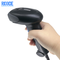 TiCODE 2D-Bild-Barcode-Lesegerät mit Automatischer Erkennung, Handscanner für Bibliotheks-Buchverwaltung und Archivmanagement