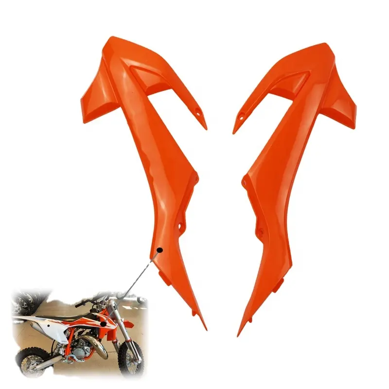 LINGQI Kit de carenagem do para-choque dianteiro protetor de lama para motocicleta chinesa KTM 50 Mini Bicicleta de sujeira Motocross