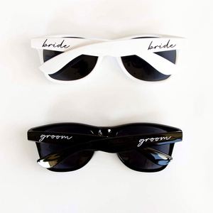 Bride Groom <b>Crystal</b> Sticker <b>Glasses</b> Bachelorette Party Wedding Gift - Product Image 1