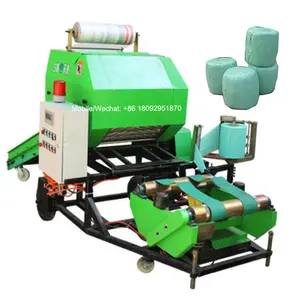 Factory supply corn silage baling and wrapping machine