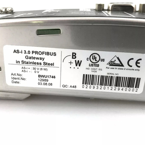 เกตเวย์ Bihl+Wiedemann BWU1746 ASi-3 PROFIBUS ทำจากสแตนเลส, 1 ชิ้น - Product Image 4