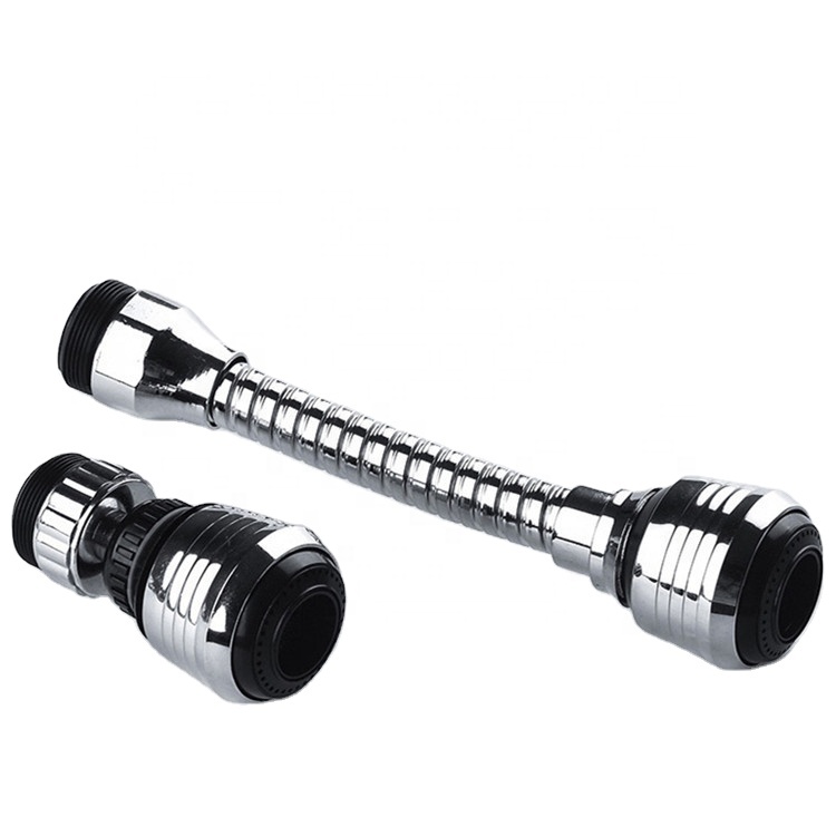 Удлинительная трубка для кухонного смесителя с регулировкой на 360 градусов, удлинитель для ванной комнаты, фильтр для воды из пенопласта, аксессуары для кухонного смесителя