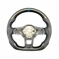 Volant en cuir pleine fleur en promotion pour Volkswagen Golf 7 GTI Golf R MK7 pour VW Polo GTI Jetta Passat B8 Tiguan Sharan Touran