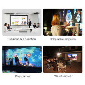 Byintek đám mây K201 30 đến 300inch Hướng dẫn tập trung chiếu 3800 lumens kinh doanh chiếu 3LCD giáo dục WXGA chiếu - Product Image 6