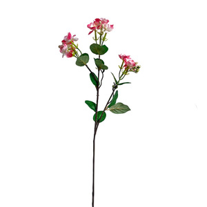 Arreglo de flores artificiales de jazmín, seda de alta simulación, blanco, rosa, azul, decorativo para el hogar, accesorios de fotografía de boda - Product Image 5