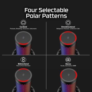 ไมโครโฟน <span class=keywords><strong>HyperX</strong></span> <span class=keywords><strong>quadcast</strong></span> 2S ของแท้จากโรงงานพร้อมสตรีมมิ่งไฟ RGB - Product Image 6