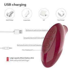 Wholesale Sucking G-Point Massager Sucker <b>Vibrators</b> for Women - Product Image 2
