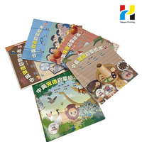 Service d'impression de livres pour enfants à faible MOQ, avec reliure agrafée, pour magazines, livres de coloriage et bandes dessinées