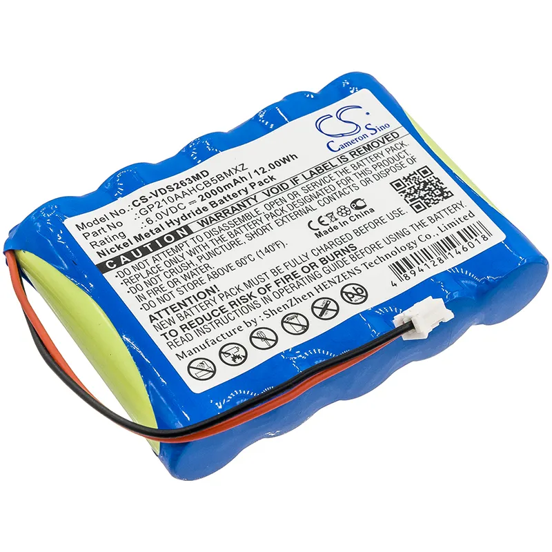 Replacement Battery for VDW Silver, Silver Reciproc, SR2634, V0411630000000 GP210AAHCB5BMXZ 6V/mA