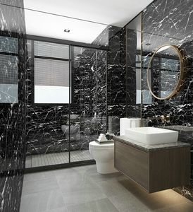 Azulejos de mármol de espuma 3D XPE modernos 60*30cm papel tapiz autoadhesivo grueso 2,5mm pegatina de suelo para dormitorio baño impermeable - Product Image 2