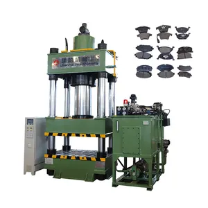 Multiple specifications Efficient 500T four-column and three-beam hydraulic press for brake pad manufacturing