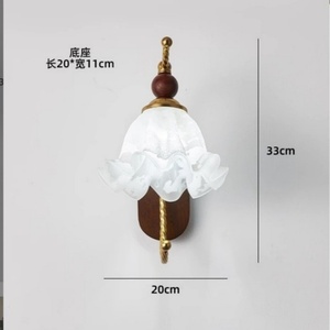 LED Wall <b>Lamp</b> Modern French Luxury Design with Golden Finish Front Lighting for Bedroom Living Room <b>Study</b> Bathroom - Product Image 1