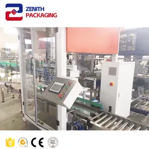 PE Heating Shrink Film Glass Bottle Beer Drinks Carton Box Sleeve Wrapping Shrinking Packing Machinery with One Piece