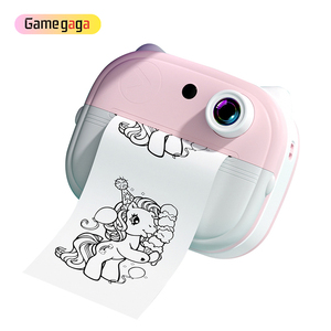 X Q9 Kids Instant Print <b>Camera</b> 48MP HD 2-inch IPS Screen Thermal Photo <b>Printer</b> Toy <b>with</b> Video Recorder for Children DIY Coloring - Product Image 3