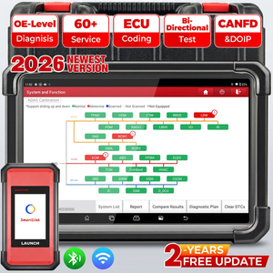 เครื่องอ่านโค้ด OBD2 รุ่น 2026 New X431 Pro3S+ SmartLink HD รองรับแรงดันไฟฟ้า 12V 24V สำหรับรถยนต์ทั่วไป รองรับยี่ห้อรถยนต์มากกว่า 110 ยี่ห้อ - Product Image 1