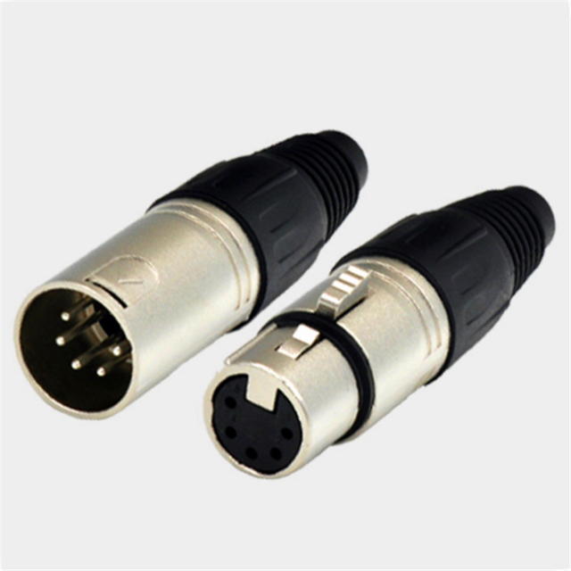 connector socket low profile adapter connectors multicore female male plug xlr 5 pin jack xlr 5 pin