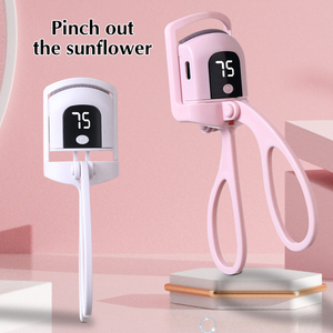 Nouveaux produits pour la maison intelligente : Recourbe-cils électrique chauffant portable, peigne électrique pour cils, permanente thermique longue durée pour un modelage durable - Product Image 3