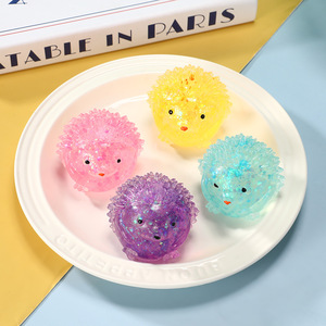 Juguetes Antiestrés de TPR con Purpurina y Maltosa, Coloridos, en Forma de Erizo, para Aliviar la Presión, Regalo Promocional para Niños - Product Image 2