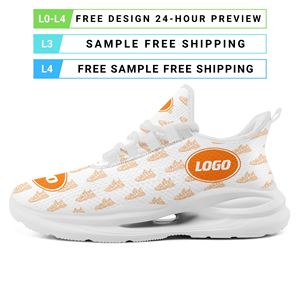 Dernières Nouveautés : Baskets de Course pour Hommes à Motif Abstrait, Chaussures de Sport Respirantes et Décontractées pour Femmes - FN079-26027124-6 - Product Image 2
