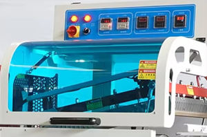 Automatic Electric POF Heat Film Shrink Tunnel Wrapper PLC-Driven <b>Textiles</b> <b>Packaging</b> Machine with 15-20pcs/min Speed - Product Image 4