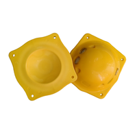 Marqueur de route en plastique Stud réfléchissant ABS surélevé marqueur de chaussée rond yeux de chat réflecteurs routiers éclairage de la circulation