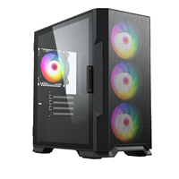 Nouveau design de boîtier d'ordinateur de jeu d'usine Atx boîtier Pc Hd Usb3.0 boîtier d'ordinateur en verre trempé et châssis de serveur de tours