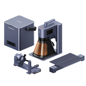 Máy khắc <span class=keywords><strong>laser</strong></span> kép LaserPecker LP5 20W, máy đánh dấu <span class=keywords><strong>laser</strong></span> dùng cho trang sức, nhẫn, kim loại, gỗ, thủy tinh, da, nhựa, lá - Product Image 1