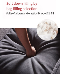 Atunus Italy đương đại lông mềm tối màu xám đi văng 3 chỗ căn hộ khách sạn Modular sofa cắt Ghế bộ - Product Image 5