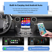 ZWNAV 10.4 pouces Android 13 autoradio Carplay pour Land Rover Discovery 4 LR4 2009-2018 multimédia stéréo tête unité GPS Navigation