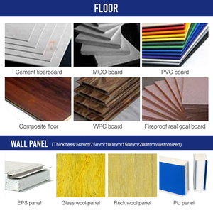 Almacén de EE. UU., Venta caliente, casa contenedor expandible plegable, precio barato, casa contenedor prefabricada de expansión portátil - Product Image 5