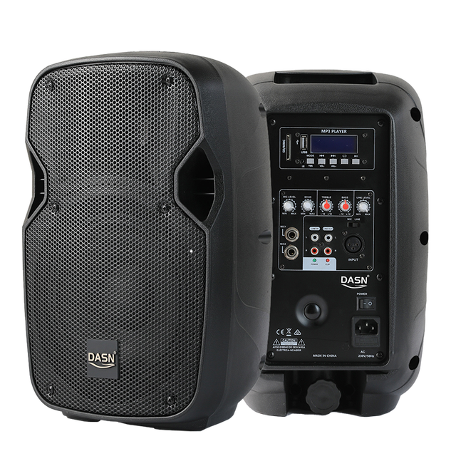 DASN SCF10AA 10'' Inch 320W Professional Active Plastic Full Frequency Sound System Speaker Box