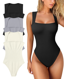 Body ajustado sexy de verano para mujer, sin mangas, transparente, blanco, casual, básico, tipo mono, top delgado - Product Image 4