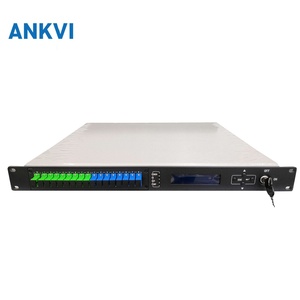 1550nm EDFA 8พอร์ต 16พอร์ต 18DB 19DB 20DB 21DB 22DB 23DB 1U มินิ EDFA สำหรับเครือข่าย CATV - Product Image 1