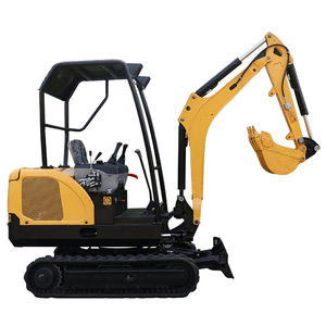 Mini-excavatrice Ez 25 sur roues, machine de construction compacte avec un rayon de braquage court pour le déneigement et les travaux sur chantier - Product Image 4