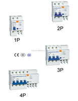 123 YUYE OEM ODM 20A 40A 60A 63A Disyuntores eléctricos Mccb automáticos para fábrica de protección de motores 1P/2P/3P/4P 50/60Hz