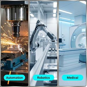 Motor Servo de Alto Rendimiento 220V 3000-5000RPM IP67, Motores Servo AC de 100W-2.6KW, Kit de Controladores de Motor Servo AC <span class=keywords><strong>para</strong></span> Automatización Robótica - Product Image 6