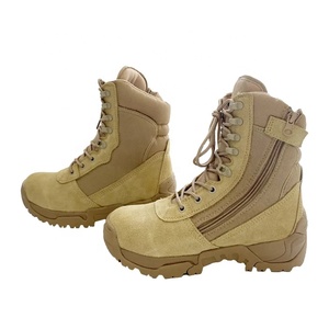Tactical Training <strong>Boots</strong> Safety Shoes Hiking High Top <strong>Combat</strong> <strong>Boot</strong> Chaussures Tactique Outdoor Winter Shoes for Men Midi Rubber - Product Image 1
