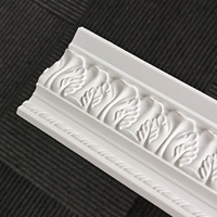 Moulures de plafond en polyuréthane pour la maison, design luxueux, moulures en plâtre PU pour l'intérieur