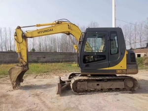 Excavadoras Usadas Hyundai 80 de Alta Calidad a Precio Económico en Venta, Excavadora de Cadenas Hyundai 80 Multifuncional Más Popular - Product Image 2