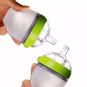 Biberon <span class=keywords><strong>in</strong></span> Silicone a bocca larga biberon portatile biberon <span class=keywords><strong>in</strong></span> Silicone ciuccio accessori per l'alimentazione dell'acqua del <span class=keywords><strong>latte</strong></span> - Product Image 4