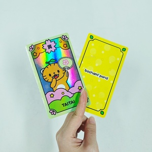 Cartes <span class=keywords><strong>photo</strong></span> K-<span class=keywords><strong>Pop</strong></span> personnalisées avec effet holographique brillant, personnage de dessin animé, pour les fans de la collection Idor - Product Image 6