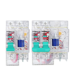 Tengen 63A ตัดวงจรป้องกันการรั่วไหล2P, ตัวตัดราง DIN 220V ใช้ในครัวเรือน - Product Image 1