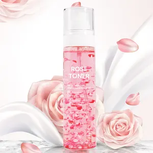 Private Label Korean Moisturizing Skin Care Skincare Natural Organic Pure Rose Water Facial Mist Face Toner Spray For Face