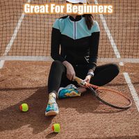 Balle de beach tennis professionnelle de qualité supérieure, 50% compression, acrylique, feutre aiguilleté, orange, approuvée ITF, étape 2, logo personnalisé